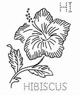 Flower Coloring Trinidad Hibiscus National Print Click Block Embroidery Pages Drop Menu Hawaii Search Inch Size Flickr Outline Again Bar sketch template