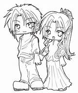 Chibi Couple Drawing Cute Anime Drawings Deviantart Getdrawings sketch template