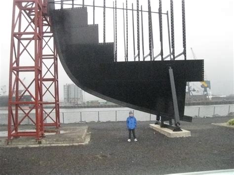 titanic bow replica belfast gerry gaffney flickr