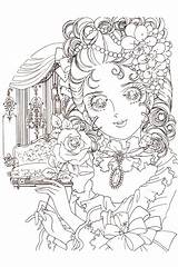 Ausmalen Colorare Oasidelleanime Malvorlagen Versailles Menschliche Figur Zeichnung Malbücher Trapper Keeper Prinzessin ぬりえ Comicfilme sketch template