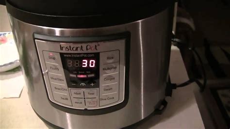 review instant pot ip lux    programmable pressure cooker   quart youtube