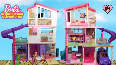 barbie dreamhouse adventures dollhouse  bunk beds  pool