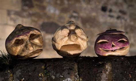 go back to halloween s roots and carve a turnip charity suggests