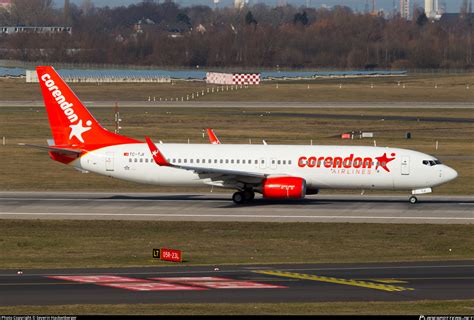 tc tji corendon airlines boeing  swl photo  severin hackenberger id