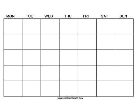 printable calendar templates fillable  calendar printable