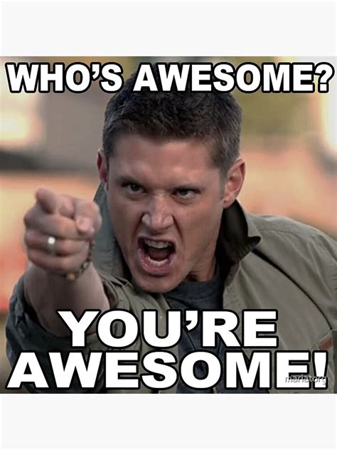 youre awesome poster  mariatorg redbubble