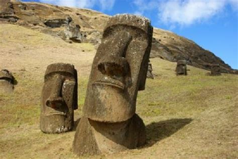 heads  easter island   bodies paranormal