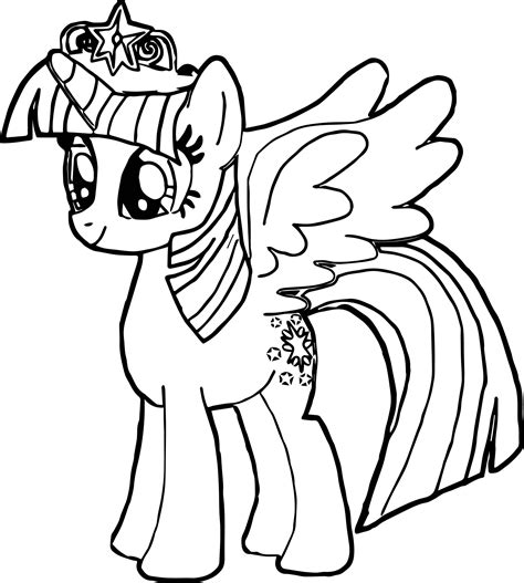 fluttershy twilight sparkle coloring page   pony thekidsworksheet