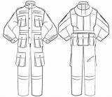 Jumpsuit Flat Fashion Sketches Coverall Templates Illustrator Drawing Garment Clothing Sketch Template Technical Clothes Army Flats Overall Choose Board Military sketch template