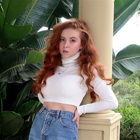 Francesca Capaldi Actress Model Red Haired Beauty Red Hair Woman