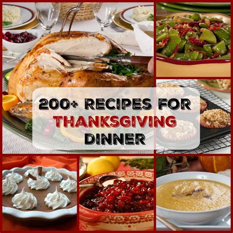 thanksgiving dinner list of food turkey day menu planner typically