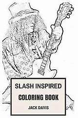 Slash Melody Guitarist Ma Coloring Inspired Rock Book sketch template