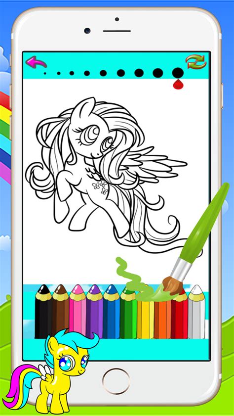 unicorn coloring game   images web