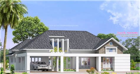 august  kerala home design  floor plans  houses