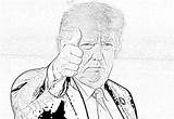 Trump Coloring Pages President Donald Filminspector Downloadable Nuclear Affairs Attempted Foreign Remove Has sketch template