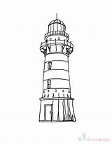 Lighthouse Lighthouses Morska Latarnia Kolorowanki Bestcoloringpagesforkids Mercusuar Halaman Kanak sketch template