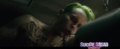 suicide squad extended edition trailer shows joker deleted scenes
