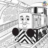 Thomas Train Coloring Friends Printable Pages Diesel Dart Engine Toby Tank Dash Kids Cake Teenagers Color Bash Island Ferdinand Old sketch template