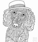 Coloring Pages Dog Colorear sketch template