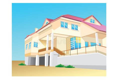 modern luxury homes illustration stock vector illustration  property architecture