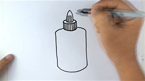draw glue coloring pages glue kids learn drawing art colors