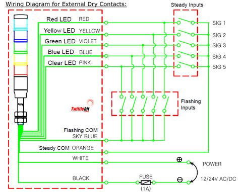 dry contact wiring diagram