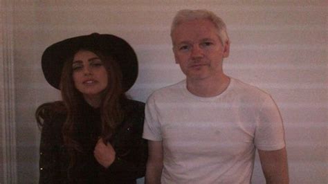Lady Gaga Visited Julian Assange In The Ecuadorian Embassy