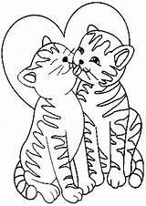Katze Katzen Malvorlagen Malvorlage Malen Figuren Chats Tiere Eltern Zeichnungen Katzengesicht sketch template
