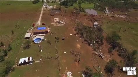 drone video shows tornados damage nbc news