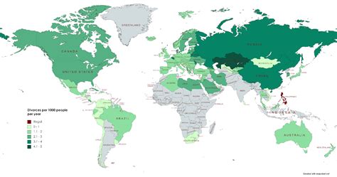global divorce statistics of 2022