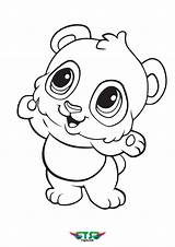 Panda Toddler Tsgos sketch template