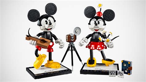 Buildable Nostalgia Lego Disney Mickey Mouse And Minnie