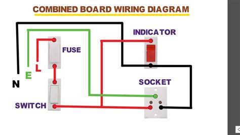 combined board wiring diagram youtube