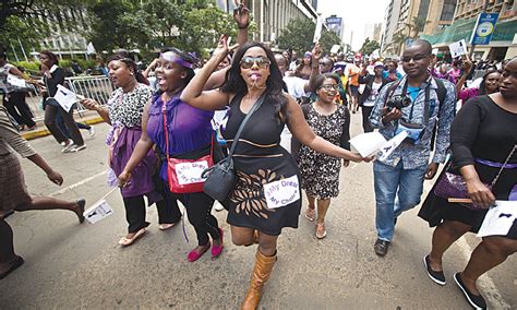 Kenyans March Against Attacks On Women Over Mini Skirts World Dawn