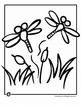 Coloring Dragonfly Pages Dragonflies Kids Bugs Dragon Color Cartoon Print Cliparts Fly Activities Library Clipart Popular sketch template