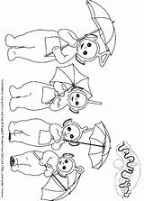 Teletubbies Coloring Pages Coloring2print Episodes Source sketch template