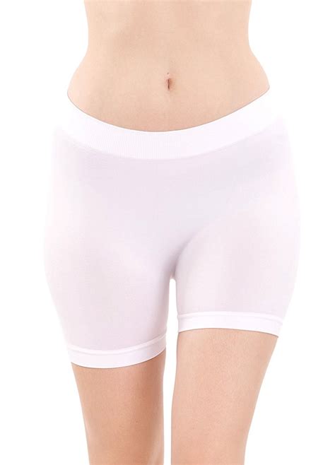 Seamless Solid 12 Spandex Yoga Workout Stretch Leggings Shorts