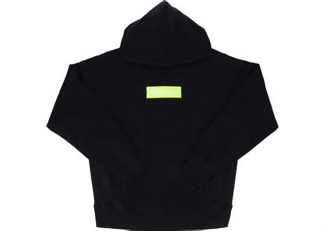 buy supreme box logo hoodie fw black   australia kickstw