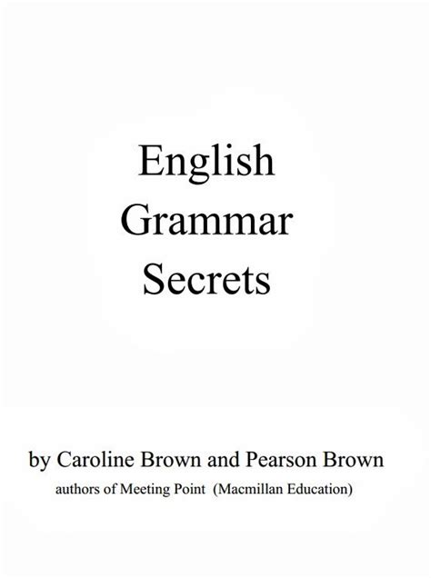 file english grammar secrets  students
