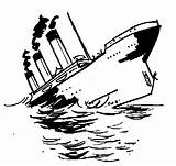 Sinking Ship Titanic Drawing Cartoons Getdrawings Auschwitz Battleship Holocaust sketch template