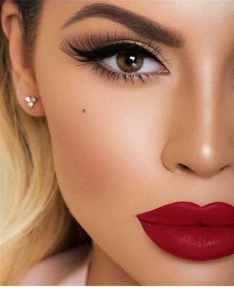 [new] the 10 best makeup today with pictures makeup red lip makeup