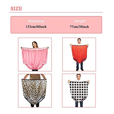Stioedyuan Big Mama Undies Oversized Granny Panties Giant Funny Novelty