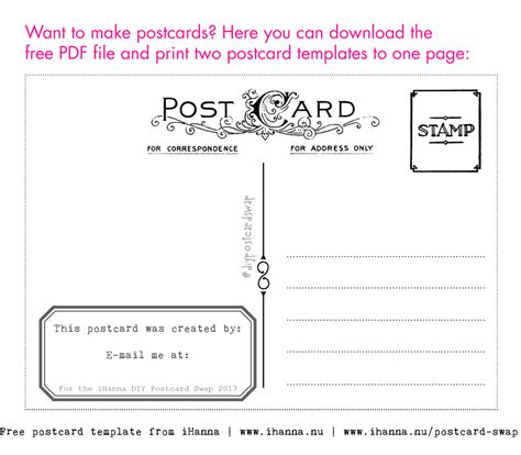 join  international swap  handmade postcards todayihannas blog
