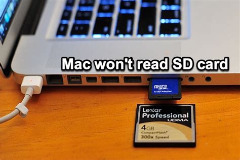 solved imacmacbook wont read sd card   fix