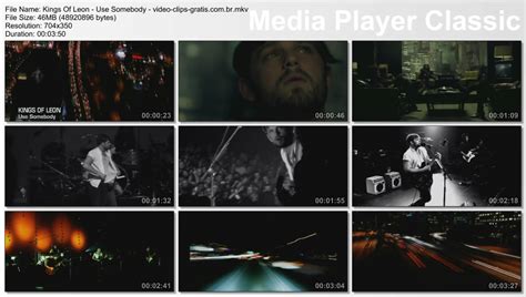vdeo clipe hd video clip kings of leon use somebody