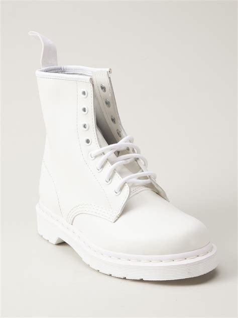 lyst dr martens mono eye boot  white