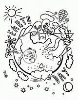 Earth Coloring Pages Kids Printables Drawing Beautiful Colouring Save Celebration Activities Choose Board Planet Draw Drawings sketch template