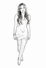 Miley Coloring Pages Cyrus Colouring Newburn Dan Celebrity Created sketch template
