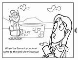 Woman Samaritan Funsheet Pack sketch template