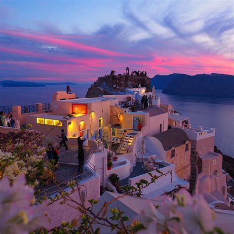 romantic hotels  santorini greece imerovigli sevenangel traveling